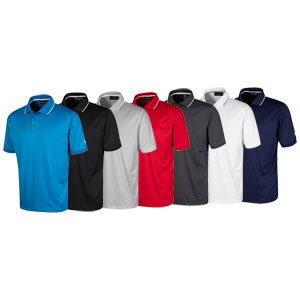 Island Green  Men's Performance Polo Shirt